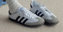 阿迪达斯adidas三叶草  samba T头鞋运动鞋男女休闲鞋B75806 42.5 实拍图