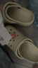 CROCS卡骆驰白鹿同款云朵洞洞鞋时尚百搭户外沙滩鞋|206750 骨白色-2Y2(含智必星) 36 /37(230mm) 实拍图