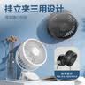 得力【行业TOP1-热销100W+】桌面usb风扇小型电风扇学生宿舍办公室工位寝室床头轻音小风扇-LK220白 实拍图