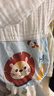 洁丽雅（Grace）A类纯棉婴儿吸汗巾幼儿园3-6岁儿童垫背巾卡通4层纱布隔汗垫5条装 实拍图