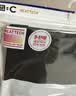 优衣库HEATTECH EXTRA WARM混纺圆领T恤/9分袖男装9%羊绒481441 481441/09黑色 XL 实拍图