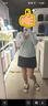 蕉下（beneunder）防晒衣女宽松透气夹克款便携轻量户外AS100初云蓝2XL 实拍图