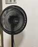 美的（Midea）【超级单品】七叶轻音立式电风扇家用柔风落地扇台式桌面小型风扇大风量节能摇头宿舍电扇 SAF30AB 实拍图