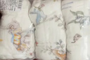 安可新婴儿纱布尿布可水洗抗菌纯棉绉布尿布吸水透气环保不易掉色 8条装 实拍图