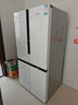 西门子（SIEMENS）保鲜大怪兽605L十字门冰箱 超大容量 精准保鲜 一级能效 无霜冷藏 白K56L20CMEC 国家补贴 实拍图