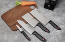 双立人（ZWILLING）Point 红点厨房刀具全套刀具套装水果刀砍骨刀多用刀菜刀家用厨具套装5件套 实拍图