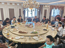 啄木鸟（TUCANO）短袖t恤男爸爸套装中老年翻领polo衫长裤送父亲俩件套 深灰3XL 实拍图