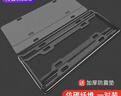 梵臣新交规车牌架框仿碳纤维汽车牌照框车牌保护框号牌架牌照托边框 实拍图