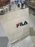 FILA 斐乐官方女装编织连衣裙2026夏新款简约翻领修身收腰连身裙 正黑色-BK L 170/88A/L 实拍图