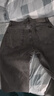 真维斯（Jeanswest）牛仔裤男修身直筒夏季新款潮流柔软棉弹舒适休闲男士长裤男 9024烟灰 30 码(2尺3) 实拍图