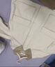 优衣库休闲短茄克女装男装/巴恩风外套夹克483807 484664 483807/31米色 S 实拍图