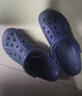 CROCS卡骆驰洞洞鞋贝雅洞洞鞋轻便运动鞋耐磨一脚蹬拖鞋休闲鞋|10126 深蓝-410(含智必星) 43 (270mm) 实拍图