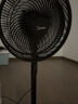 美的（Midea）【超级单品】七叶轻音立式电风扇家用柔风落地扇台式桌面小型风扇大风量节能摇头宿舍电扇 SAF30AB 实拍图