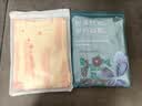 都市丽人睡裙女士睡衣女100%纯棉夏季宽松印花口袋短袖圆领可外穿粉色XL 实拍图