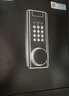 虎牌保险柜家用小型床头保险箱办公财务专用 密码指纹WIFI远程全钢防盗可入墙固定入衣柜保管箱 25cm高 黑色（双层） 密码款(密码+钥匙) 实拍图