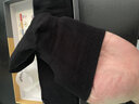 隐形盾防臭袜子男抗菌中筒袜四季款商务休闲袜纯色长绒棉袜吸汗透气男袜 隐形盾防臭袜-浅灰 6双 实拍图