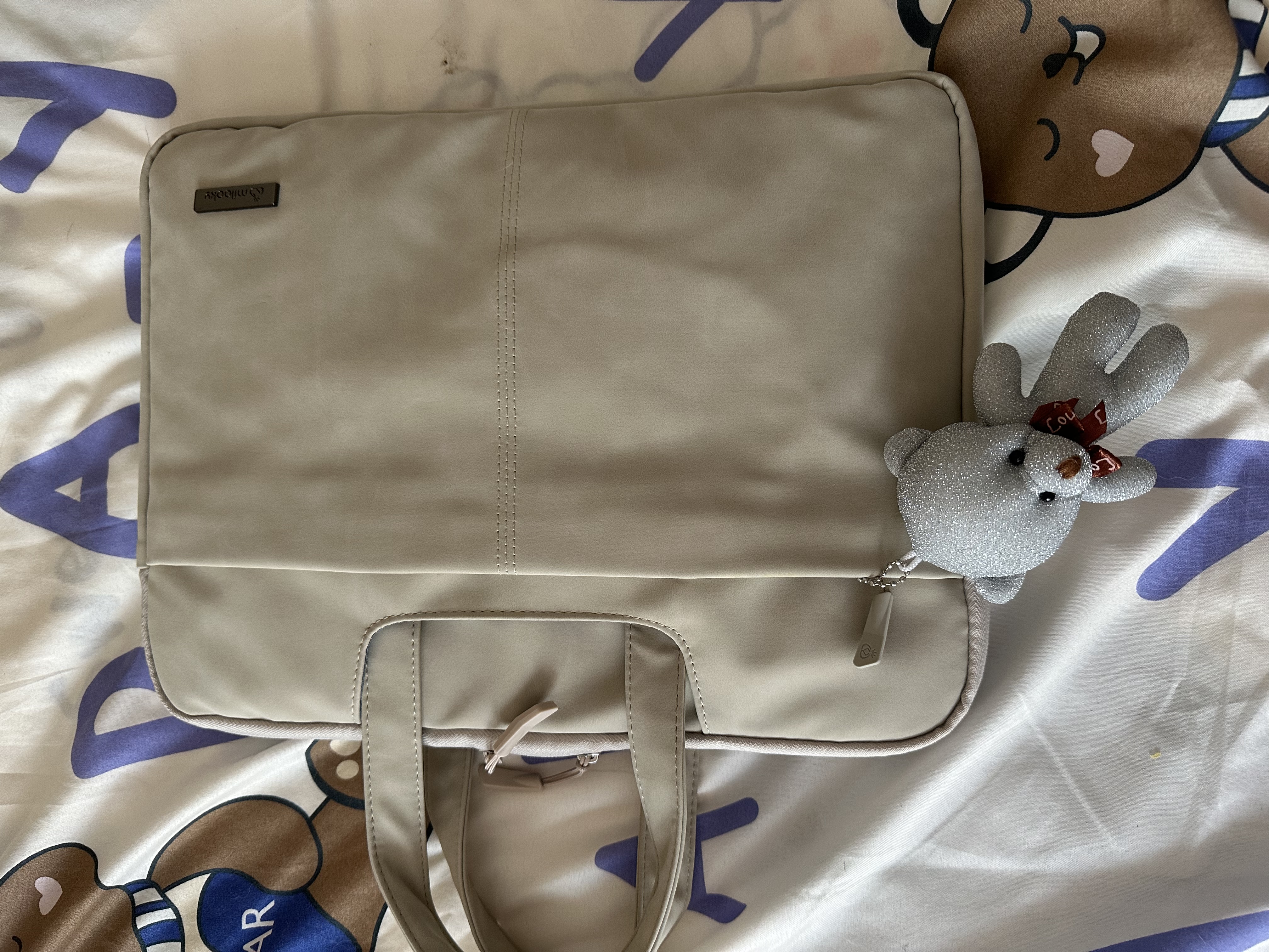 Milooky适用苹果MacBook Pro手提电脑包女13/14英寸苹果笔记本轻薄女包 实拍图