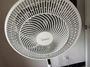美的（Midea）【飓风节能】七叶柔风立式电风扇/家用轻音落地扇/台式小型风扇/大风力遥控定时摇头风扇 SAH35BSJ 实拍图
