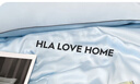 海澜之家（HLA）冰丝夏凉被A类2026新款夏天薄被子可机洗凉感空调被子被芯深睡被 轻奢-滨露蓝【A类 丝滑裸睡】 黑科技凉感冰丝【150*200cm】 实拍图