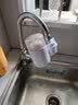 京东京造 水龙头净水器 过滤器 家用厨房自来水前置过滤器 可视化可清洗滤芯 1机4芯套装 实拍图