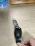 Qidian适用于老款奔驰钥匙套a级C级E级S级glc260GLE300C200lglbA包扣壳 极光银 钥匙套+五金扣 实拍图