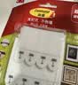 3M魔力扣12组相框挂钩 挂画无痕贴 强力魔术贴粘钩高曼挂钩 超值装 实拍图