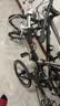 大行（DAHON） 412折叠自行车14英寸单速超轻迷你铝合金学生成人单车BYA412 黑色 实拍图