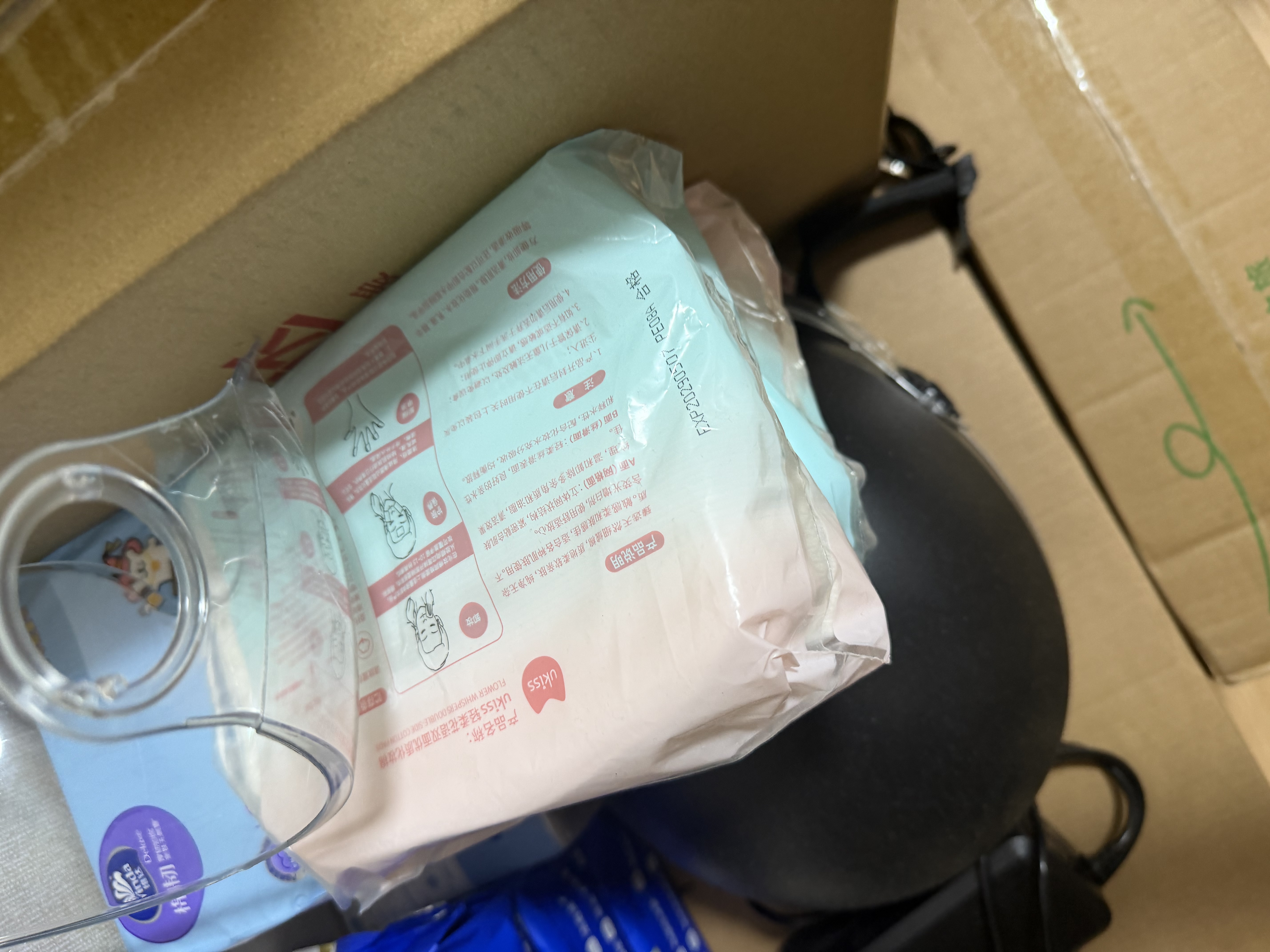 悠珂思（ukiss）轻柔双面化妆棉600片 卸妆湿敷棉加厚清洁洗擦脸巾不掉絮新疆棉 实拍图