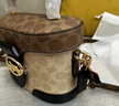 蔻驰（COACH）【品牌直供】奢侈品女包KAY盒子包斜挎包黑CBQ35 生日礼物送女友 实拍图