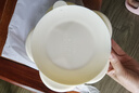 COOKSS宝宝餐盘硅胶学吃饭分格儿童餐具辅食碗餐盘带吸盘 双拼绿 实拍图