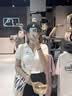 耐克(NIKE)女短袖T恤 POLO衫 运动休闲 简约时尚 DV7885-133白M 实拍图