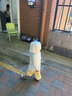 蕉下（beneunder）儿童防晒衣防晒服外套男女童凉感透气速干防晒AL11124霜奶白110 实拍图