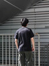 京东京造百万热销男士t恤短袖女夏季新款40支新疆棉休闲打底衫 卡其绿XL 实拍图