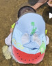 卡尔美（KELME）儿童防晒帽子遮阳帽男童女童防紫外线披风大帽檐夏海边沙滩太阳帽 实拍图