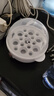奥克斯（AUX）煮蛋器蒸蛋器多功能锅家用小型电蒸锅煮鸡蛋神器煮蛋机蛋羹迷你防干烧蒸煮一体机早餐机可煮7个蛋 单层 白色  7枚鸡蛋 实拍图