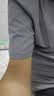 京东京造夏季运动短袖男士t恤polo衫男跑步健身户外速干衣服 灰蓝3.0 XL 实拍图