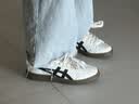 Onitsuka Tiger鬼塚虎板鞋情侣款低帮耐磨休闲鞋男ADVANTI 米色 36 实拍图