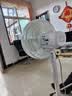 美的（Midea）【幸运草安睡1S】一级能效直流变频声控电风扇家用遥控卧室静音落地扇台式桌面抗菌大风力转页扇 实拍图