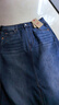 Levi's李维斯夏季女士直筒开衩显高水洗美式休闲蓝色牛仔半裙通勤百搭 蓝色 M (26) 实拍图