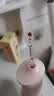 罗曼（ROAMAN）小熊冲牙器便携电动牙齿矫正冲洗器洁牙器水牙线学生送情侣男女友生日礼物礼品W10粉 实拍图