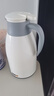 欣美雅保温壶家用保温水壶大容量学生宿舍用保温瓶茶瓶户外开水瓶热水瓶 白色 1L /1.3L/1.6L/ 2L （多款容量） 1600毫升 实拍图
