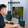 绿联 3.5mm转双莲花头音频线一分二 3.5转2RCA公对公连接线 电脑手机音箱功放低音炮转换线 2米 80847 实拍图