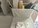 宜家（IKEA）PLOGSVANG普鲁司万储物篮桌面卫生间收纳盒学生宿舍 白色储物篮 实拍图