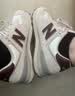 NEW BALANCE NB574官方休闲鞋女鞋复古舒适夏季透气网面礼物轻便百搭运动鞋 米白色 WL574RCF 37.5 (脚长24cm)尺码详询客服 实拍图