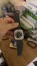 MSSM适用苹果手表表带S12/S11 Apple iWatch手表磁吸表带S10/9/8/SE3/Ultra4硅胶表带 黑配灰44-49 实拍图