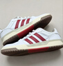 adidas ENTRAP美式校园风运动少年感复古篮球风板鞋男女阿迪达斯   白色/红色   44 实拍图
