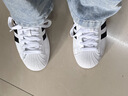阿迪达斯adidas三叶草贝壳头SUPERSTARII男女休闲鞋 IH8659 42码 实拍图