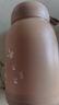 【京东物流送货上门】萌萌兔卡通水杯女牛奶玻璃杯创意便携杯子 咖色萌萌兔 330ml 1只 实拍图