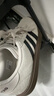 adidas「面包鞋」GRAND COURT BASE 00s休闲低帮板鞋男女阿迪达斯   灰色/黑色/酱紫   41 实拍图