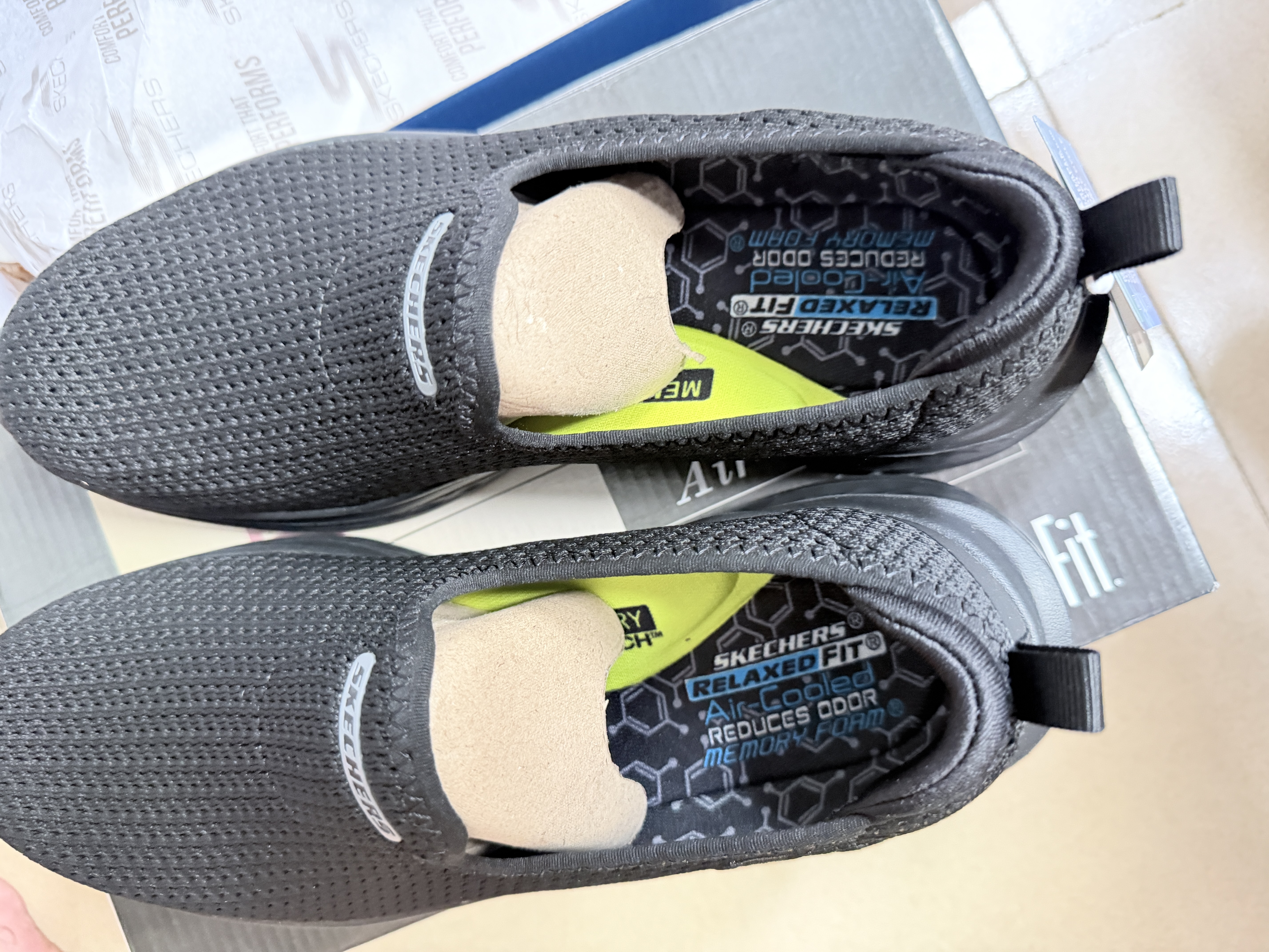 斯凯奇（Skechers）健步鞋男士软底舒适休闲鞋百搭运动一脚蹬轻便网面足弓支撑 实拍图